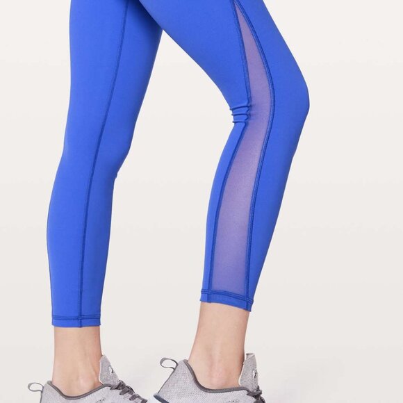 Lululemon Train Times 7/8 Pant 25" (Blazer Blue, Size 8) - Picture 4 of 10